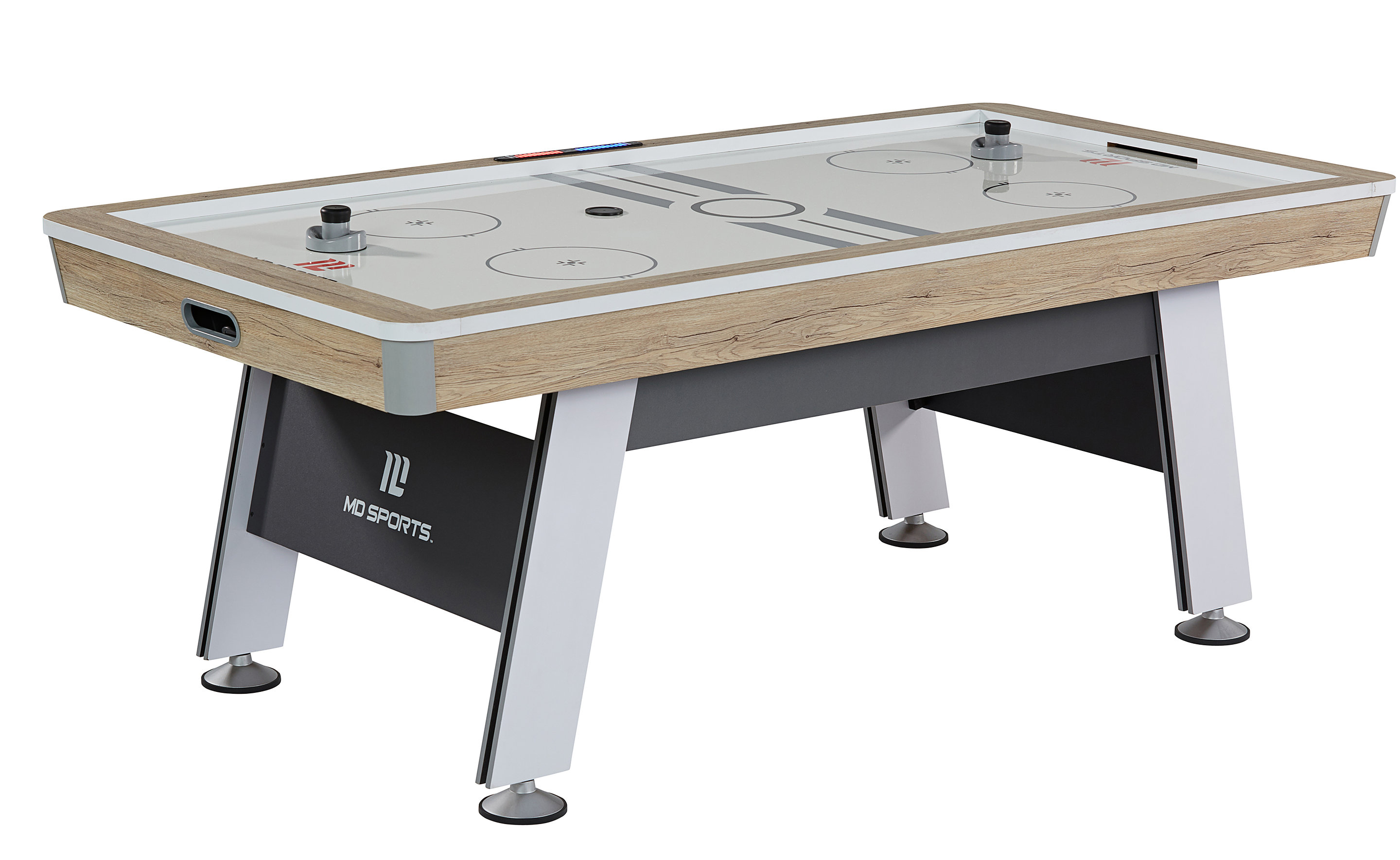 MD Sports 84" 2 Player Air Hockey Table with Digital Scoreboard